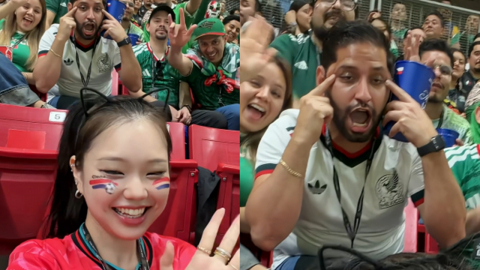 FIFA "'눈 찢기' 피해 여성 멕시코전 초청…가해자는 입장 차단"