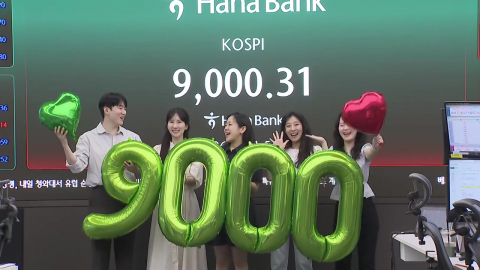 '파죽지세' 코스피 9,000 시대 열렸다…'쏠림' 우려 여전