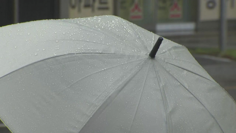 [날씨] 영동 내일 오전까지 비…7호 태풍 \'장마 변수\'