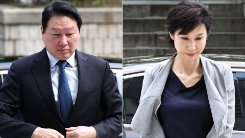[현장영상+] 조정 결렬 후 오늘 변론 재개…최태원·노소영 출석