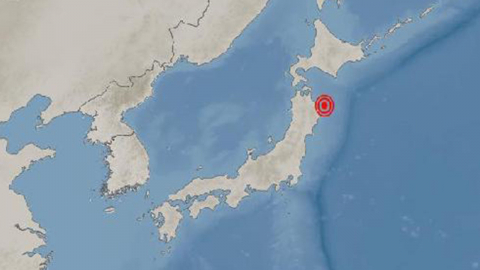 일본 이와테현 앞바다 6.1 지진…"쓰나미 우려 없어"