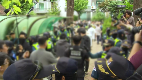 개표소 시위 폭행 2명 구속영장 신청…본격 신병 확보