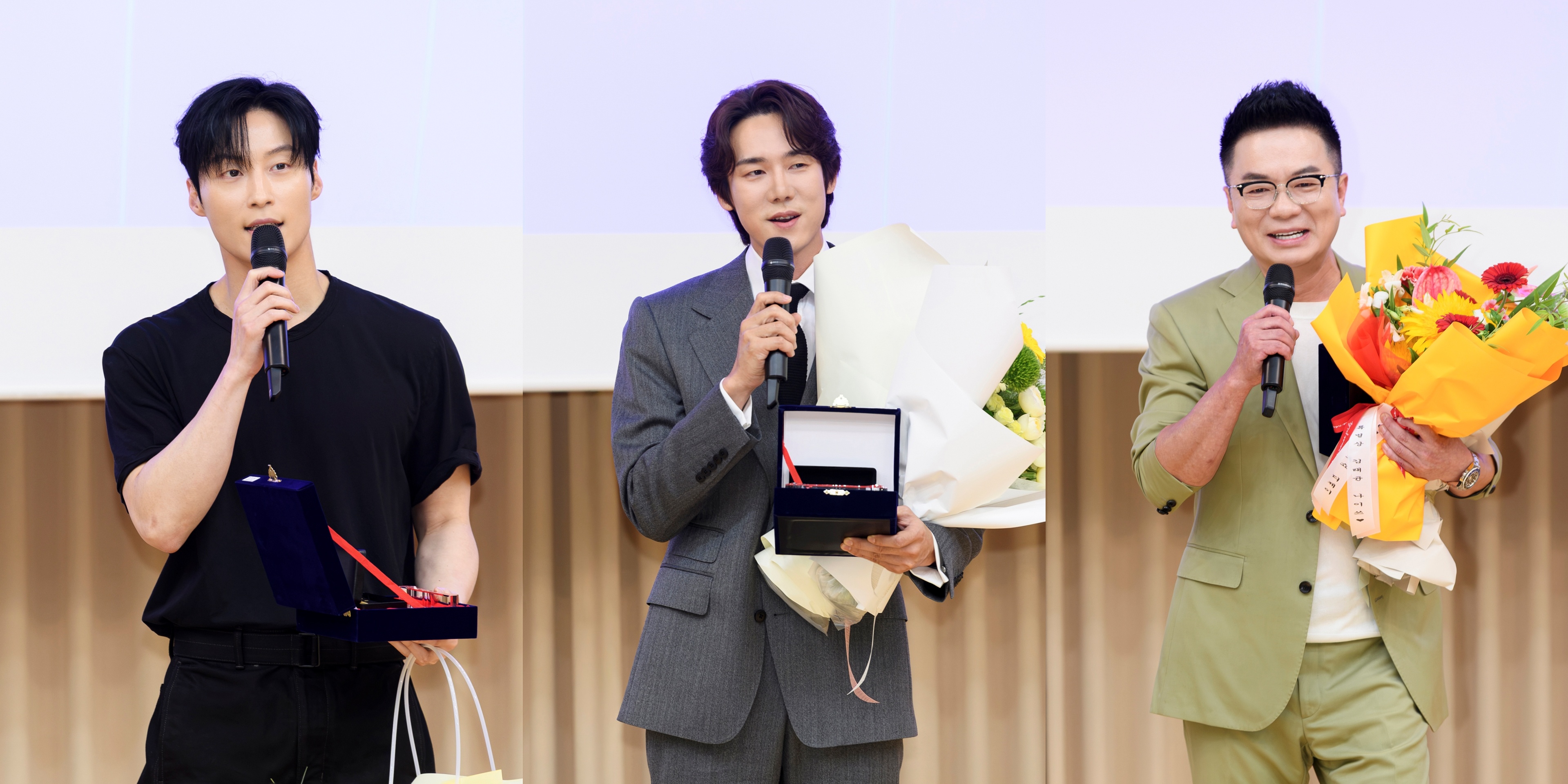 허남준·유연석·김태균, '2026 SBS 상반기 시상식' 특별상 수상