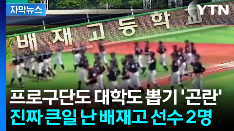 [자막뉴스] 사라져 버린 기회...배재고 3학년 선수 '직격탄'