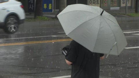 정체전선 남쪽에, 내륙 곳곳 비…영동 벌써 30℃↑