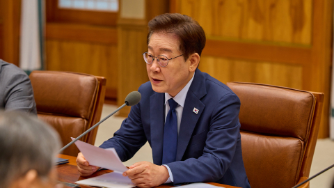  이 대통령, 젤렌스키 우크라이나 대통령과 정상회담