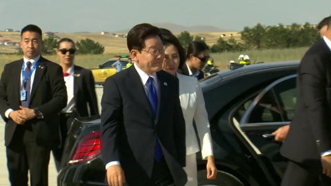이 대통령, 나토 정상회의 일정 마치고 몽골로 출국