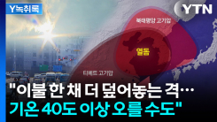 "이불 한 채 더 덮어놓는 격...기온 40도 이상 오를 수도" [Y녹...