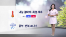 [날씨] 내일 열대야·폭염 계속 ...폭염 경보 지역 확대