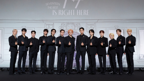 세븐틴 13인 멤버 전원, 플레디스와 두 번째 재계약…"영원에 도전"