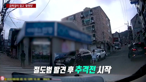 "금목걸이 보여주세요" 착용한 채 줄행랑… 시민이 붙잡아 [앵커리포트]
