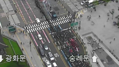 [속보] 민주노총, 집회 후 청와대 방향 행진…"원청 교섭 요구"