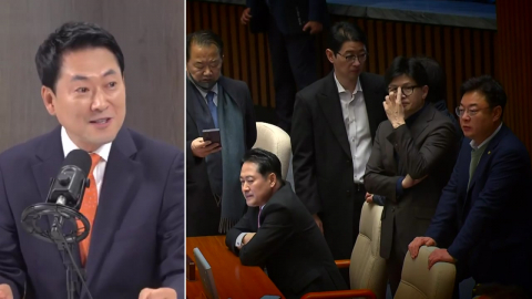 장동혁 "한, 내란당 만들고 복당?"…친한계는 무대응