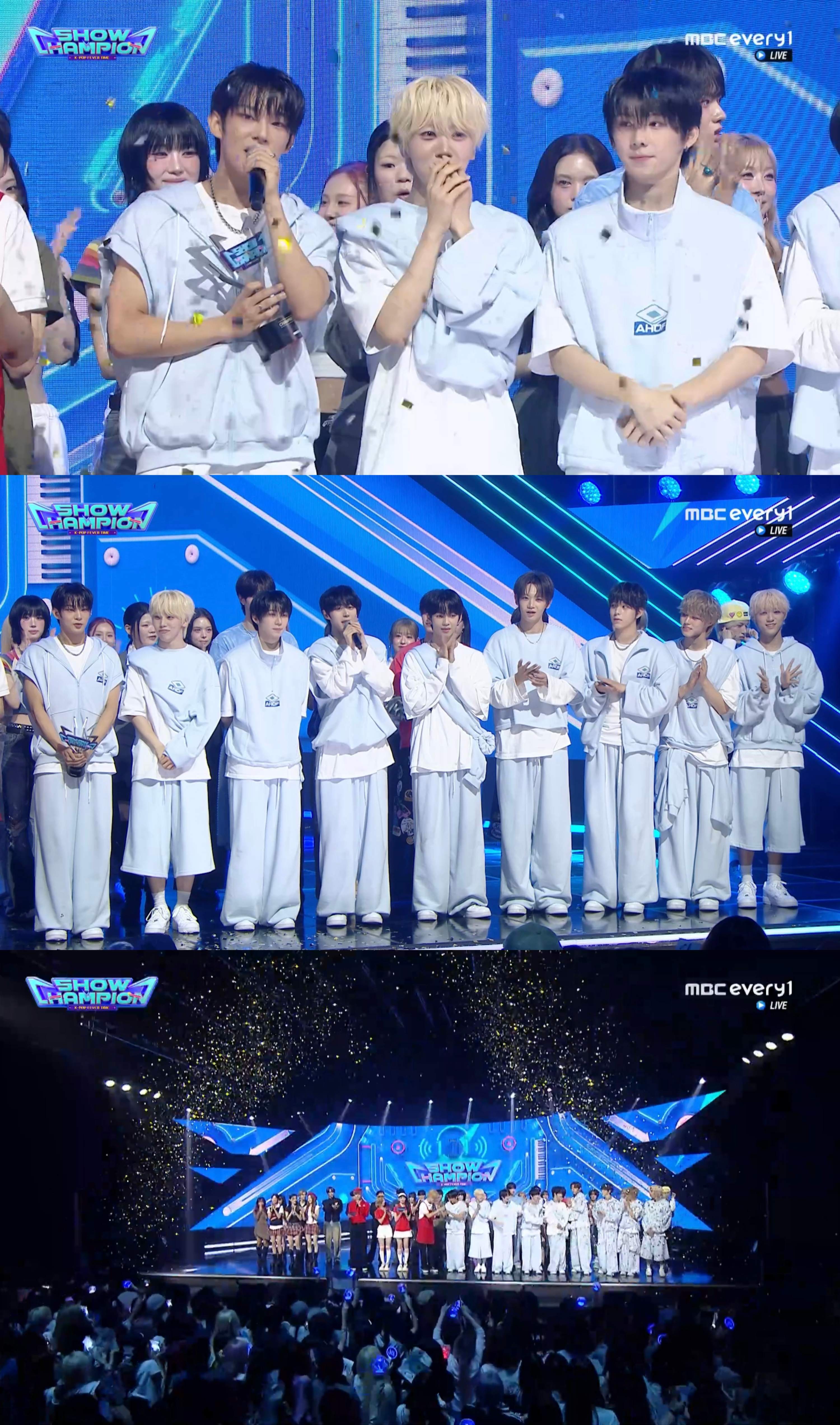 아홉, 'RUN TO YOU'로 컴백 첫 음방 1위…22개국 차트도 접수