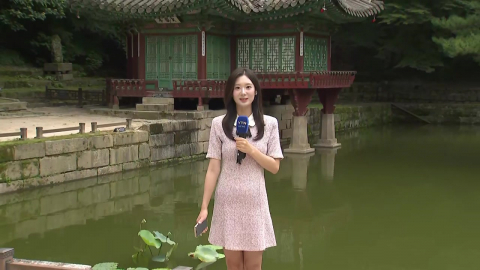 "더워도 즐거워요"…휴일 맞아 \'고궁 나들이\'