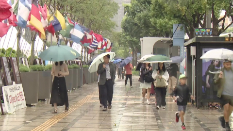 [날씨] 이번 주 내내 장맛비…중부 호우 vs 남부 폭염