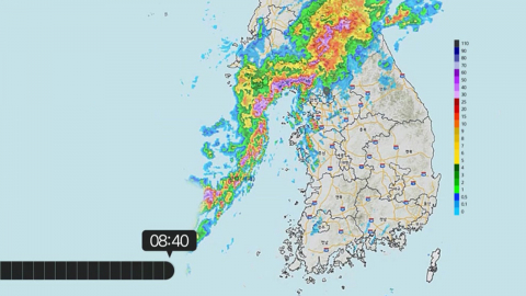 "30km 차이가 폭우 갈랐다"…장맛비 예측 어려운 이유는?