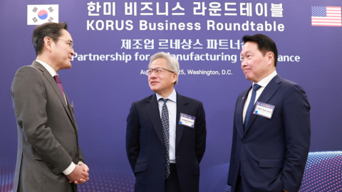이재용·최태원·이해진, 미국에서 젠슨 황 만난다