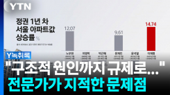 '정권 1년차' 중 가장 높은 상승률..."규제로 다 잡으려는 것 ...