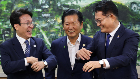 민주 당대표 본선, 김민석·정청래·송영길 '3파전'…김용 컷오프 통과