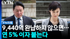 "재산분할 완납까지 연 5% 이자"...대법원, 노소영 손 들었나 [...