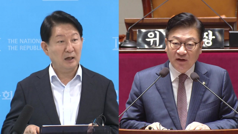 \'멱살 논란\'에 정점식 회의 불참…\'징계\' 주장 속 권영진 "깊이 사과"