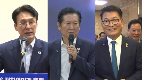 민주당 전당대회 경쟁 격화…후보들 나란히 지역행