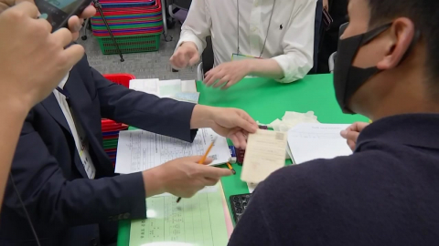 통영시장 재검표 결과 당락 변화 없어...격차 다소 줄어