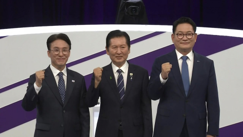 김민석 "왜 유시민에 노코멘트?"…정청래 "십자가 밟기 말라"