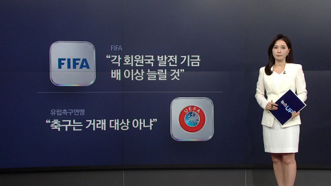FIFA, 축구 팔아넘기나…그 뒤에 또 트럼프? [앵커리포트]