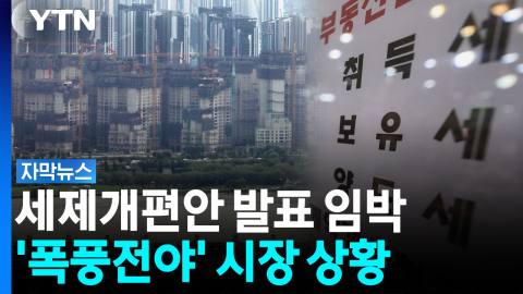 세제개편안 전망은?...비공개 회의에서 '막판 조율' [자막뉴스] 