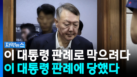 '이 대통령 판례'로 막으려다 '이 대통령 판례'에 당했다 [자막뉴스]