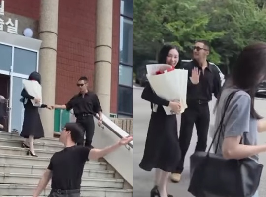 변요한·티파니 영, 최수영 연극 응원…결혼 후 첫 부부동반 포착