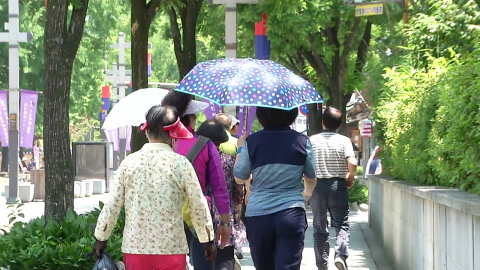  강원 영서·전북 전주·전남광주 폭염 중대경보