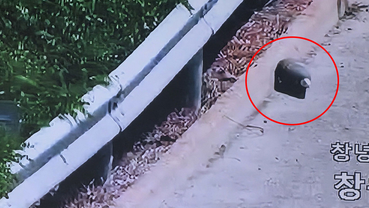 중부내륙고속도로 모의탄 발견...2시간 가까이 통제