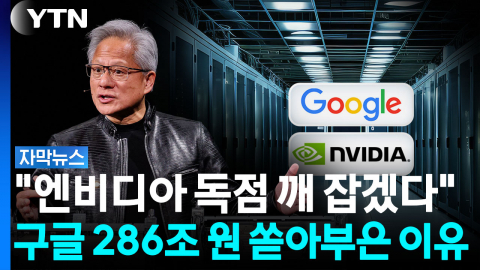 구글이 286조 원 푼다...엔비디아와 'AI칩 전쟁' [자막뉴스] 