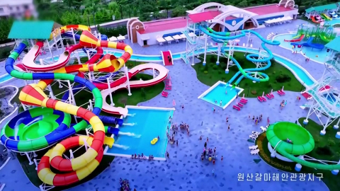북한, 폭염 속 \'원산갈마\' 띄우기…관광객 유치 총력전?