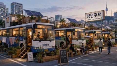 보트하우스 초기 모델만 가져온 '버스 하우스'의 함정..”우리가 난민입니까” [와이파일]