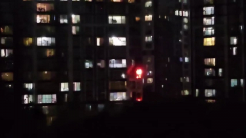 마포구 정전에 251세대 불편 …실외기 화재로 대피도