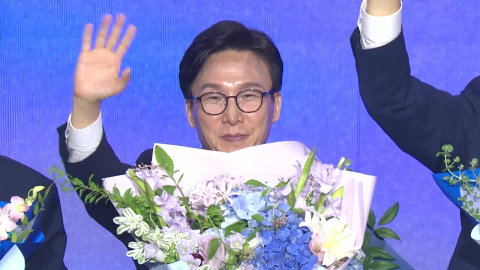민주당 새 대표로 김민석 선출…선호투표 반영 [현장영상+] 