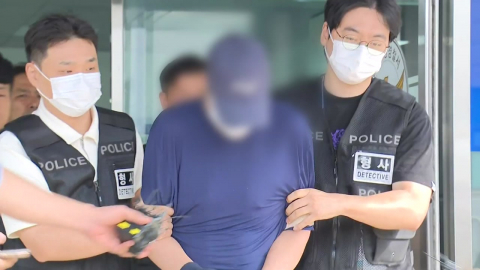 '성남 보복 살인' 50대 구속 송치…25일 신상공개