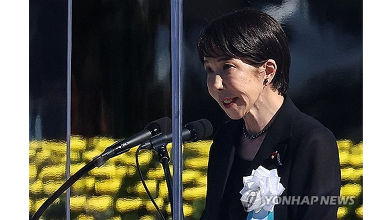 "다카이치 총리, 열달 간 현장 시찰 8회...휴일도 절반은 집에서"
