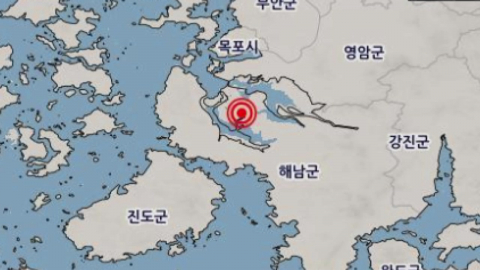 전남 해남서 규모 3.1 지진…열흘 새 70여 차례 지진