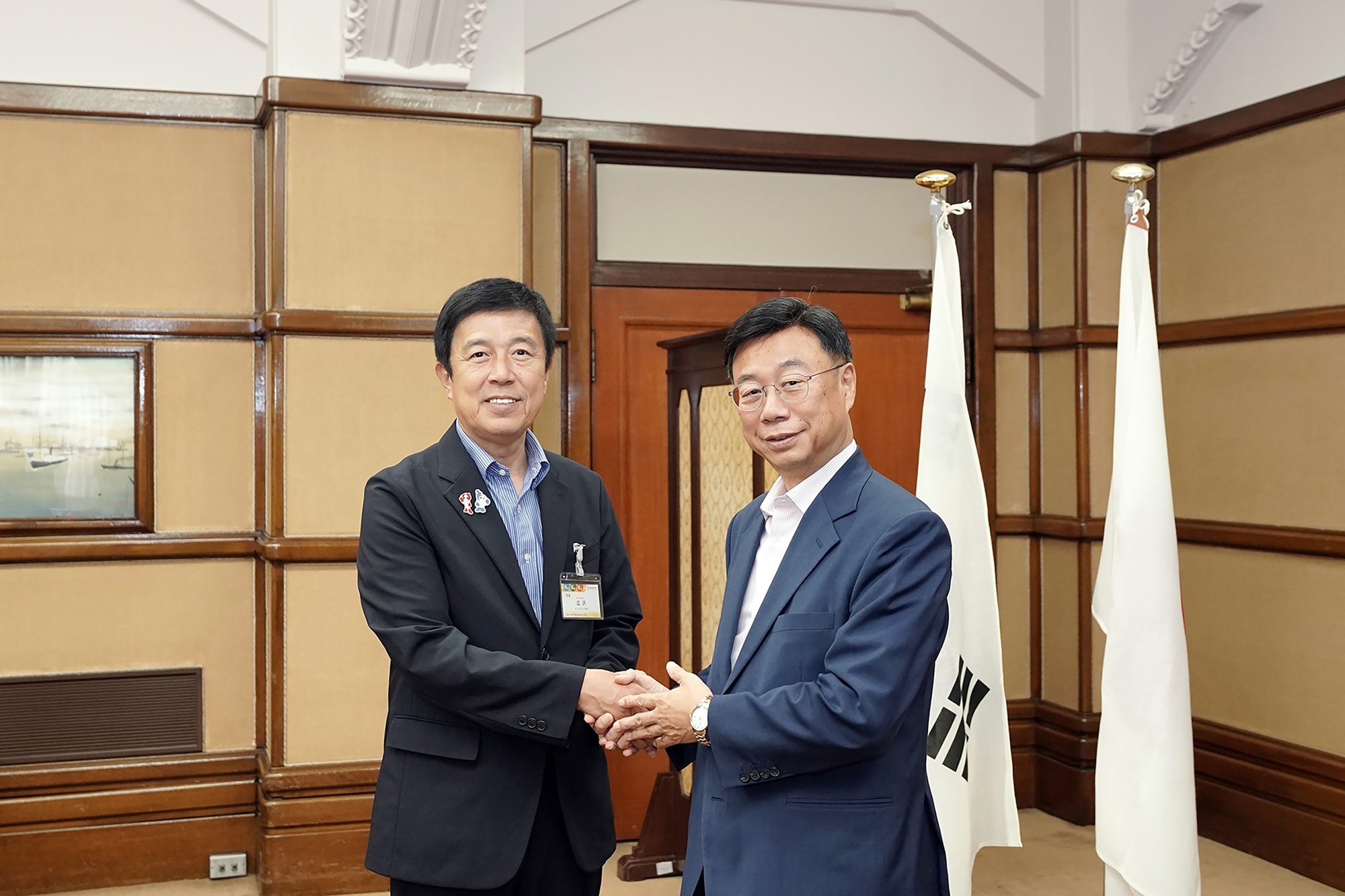신상진 성남시장, 나고야 시장과 회동...한국형 의료 돌봄 모델 개발 박차