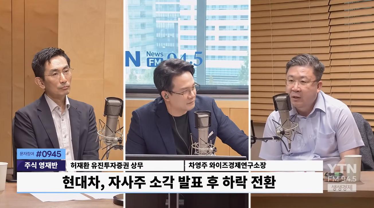 "현대차 이래도 됩니까!" 자사주 소각·중장기 전략 발표에도 주가 하락