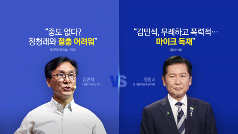 열흘 만에 충돌한 석-청…대통령·여당 지지율 동반 하락 [앵커리포트]