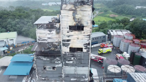 '5명 사상' 천안 공장 화재…법인 분리로 소방 점검 제외