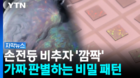 빛 비추자 '빛의 암호'가...KAIST가 만든 짝퉁 잡는 기술 [자막뉴스]