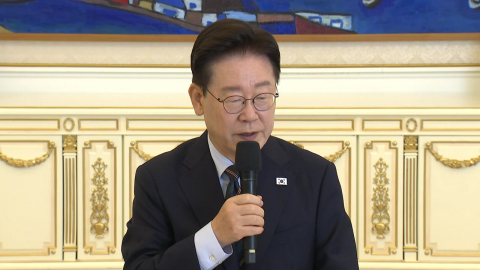 이 대통령 "국민이 희망 갖고 공정한 세상 만들면 좋겠어" [현장영상+] 