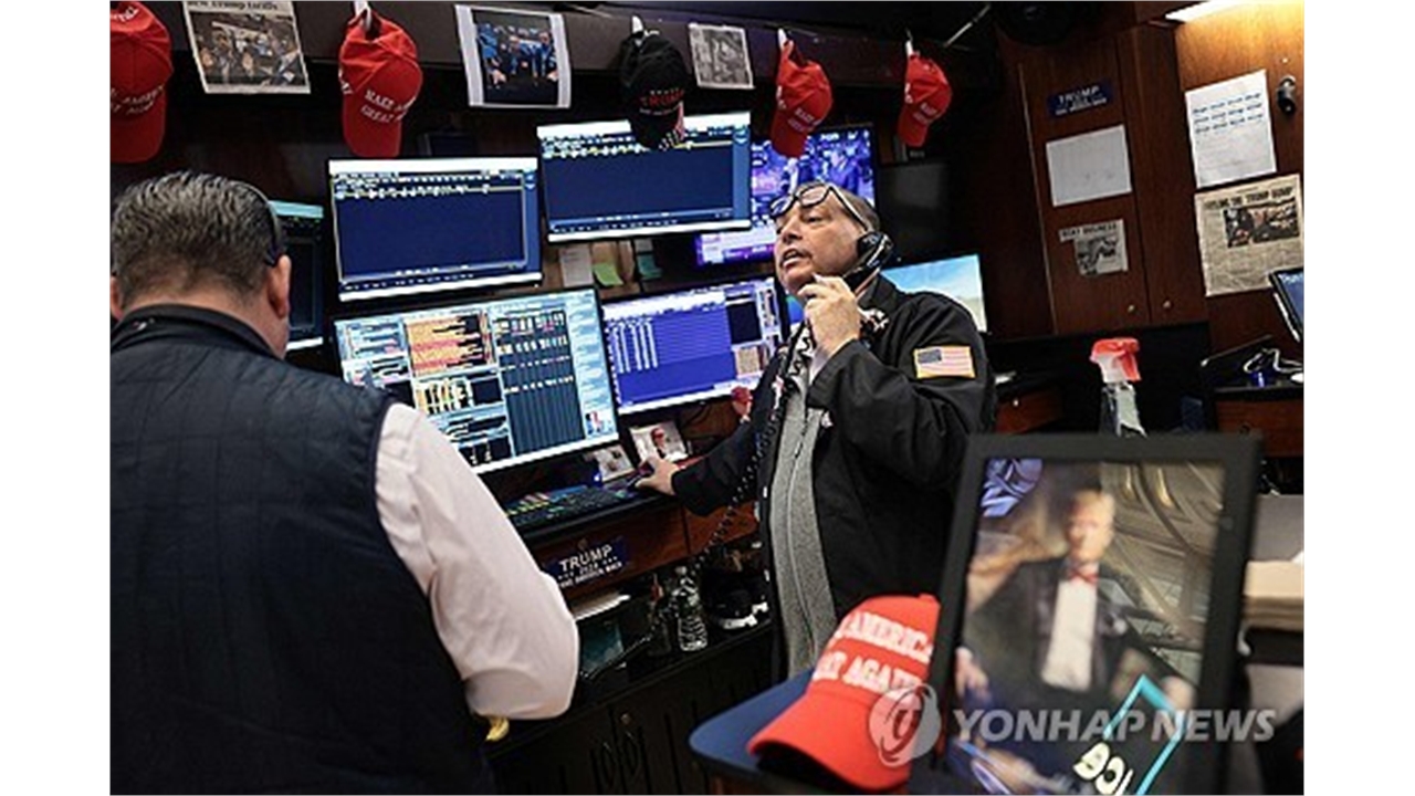 미국 10년물 국채 금리 5% 시험대...이번 주 내내 '살얼음판'